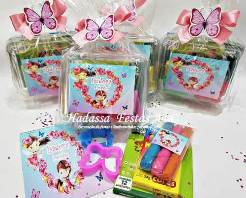 Kit Pintura Personalizado Jardim das Fadas
