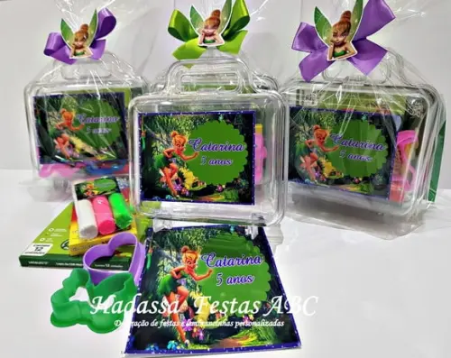 Kit Pintura Personalizado Tema Tinker Bell