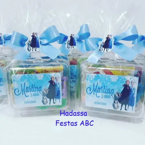 Maleta com Kit para colorir e brincar tema  Frozen