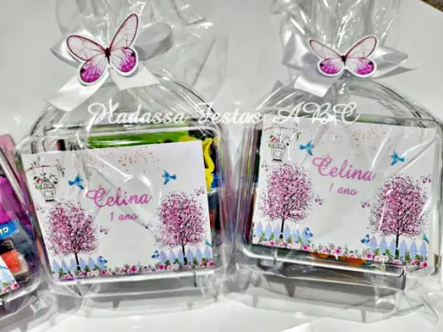 Maleta com Kit para Colorir e Brincar Jardim Encantado