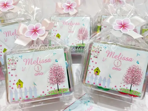 Maleta com Kit para Colorir e Brincar Tema Jardim Encantado