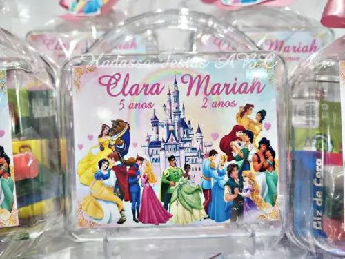 Maleta com Kit para Colorir Tema Princesas