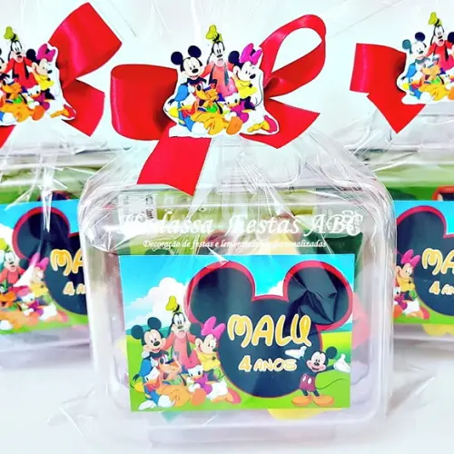 Maleta com Kit para Colorir Tema Turma do Mickey