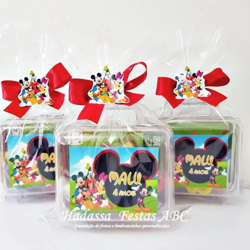 Maleta com Kit para Colorir Tema Turma do Mickey