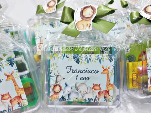 Maleta com Kit Pintura Safári