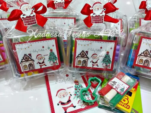 Maleta com Kit Pintura Tema Natal