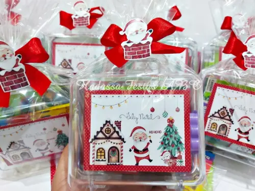 Maleta com Kit Pintura Tema Natal