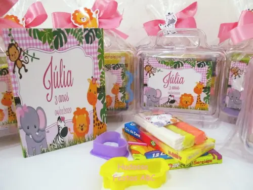 Maleta com Kit Pintura Safári Rosa
