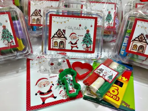 Maleta com Kit Pintura Tema Natal