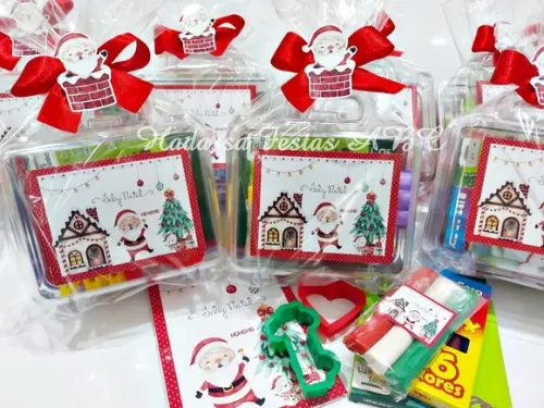 Maleta com Kit Pintura Tema Natal