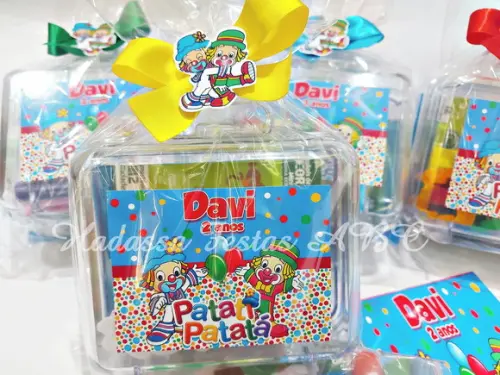 Maleta Personalizada com Kit para Colorir Patati Patatá