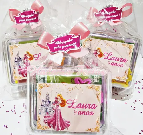 Maleta Personalizada com Kit para Colorir Princesa Aurora
