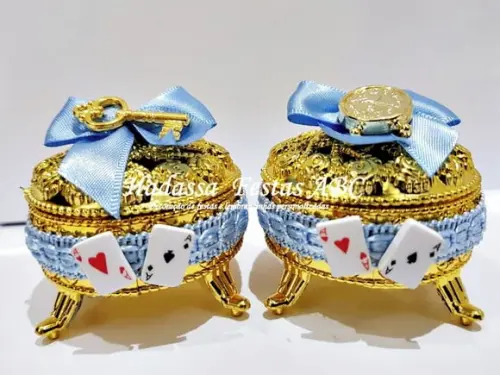 Mini Porta Joia Alice no Pais das Maravilhas