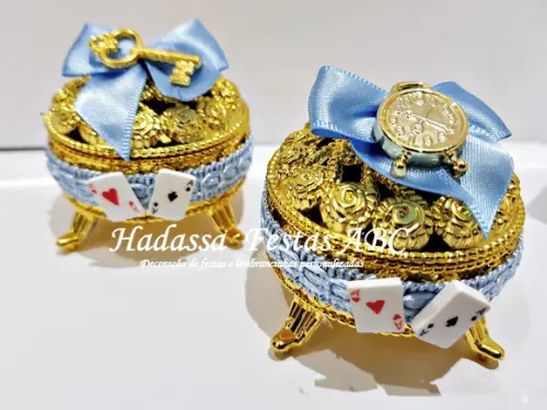 Mini Porta Joia Alice no Pais das Maravilhas