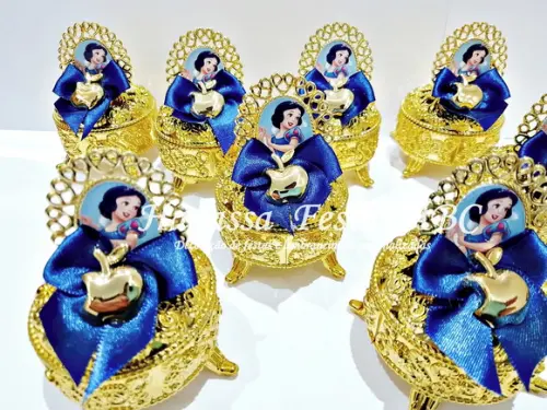 Porta Joia Luxo Branca de Neve