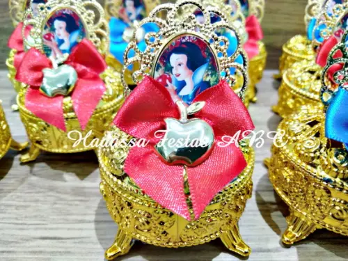 Porta Joia Luxo Branca de Neve