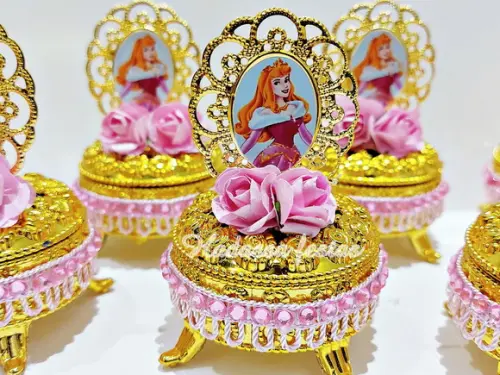 Porta Joia Luxo Princesa Aurora