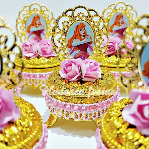 Porta Joia Luxo Princesa Aurora