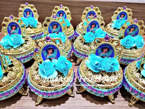 Porta Joia Luxo Princesa Jasmine