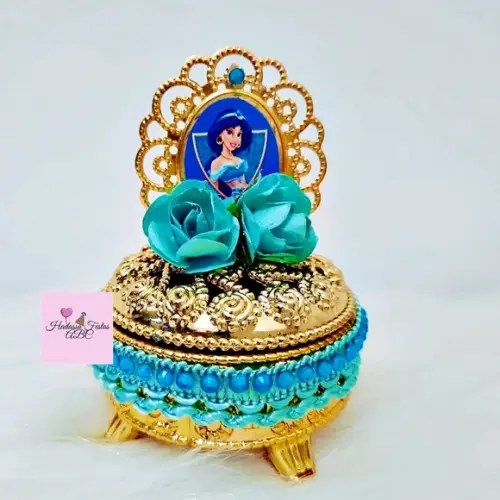 Porta Joia Luxo Princesa Jasmine