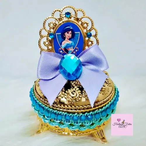 Porta Joia Luxo Princesa Jasmine