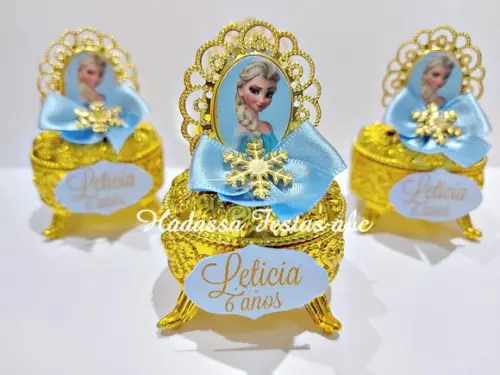 Porta Jóia Personalizado Frozen