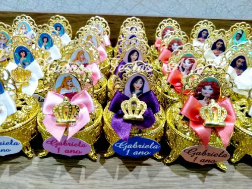 Porta Jóia Personalizado Princesas