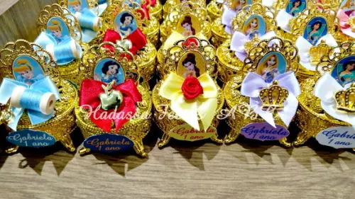 Porta Jóia Personalizado Princesas