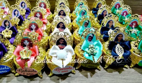 Porta Jóia Personalizado Princesas
