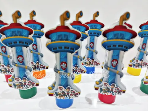 Tubete Personalizado Patrulha Canina