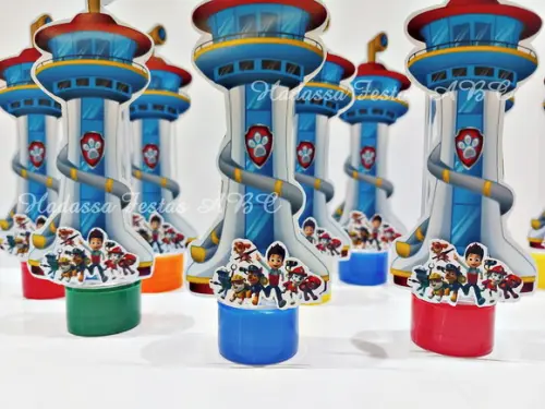 Tubete Personalizado Patrulha Canina
