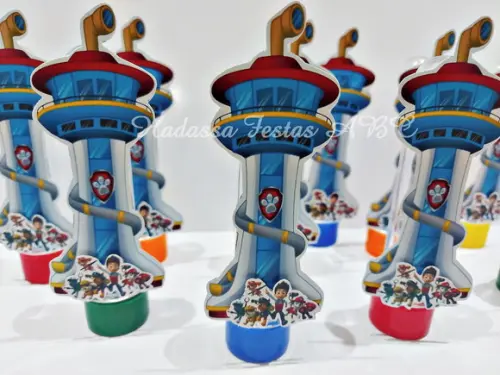 Tubete Personalizado Patrulha Canina