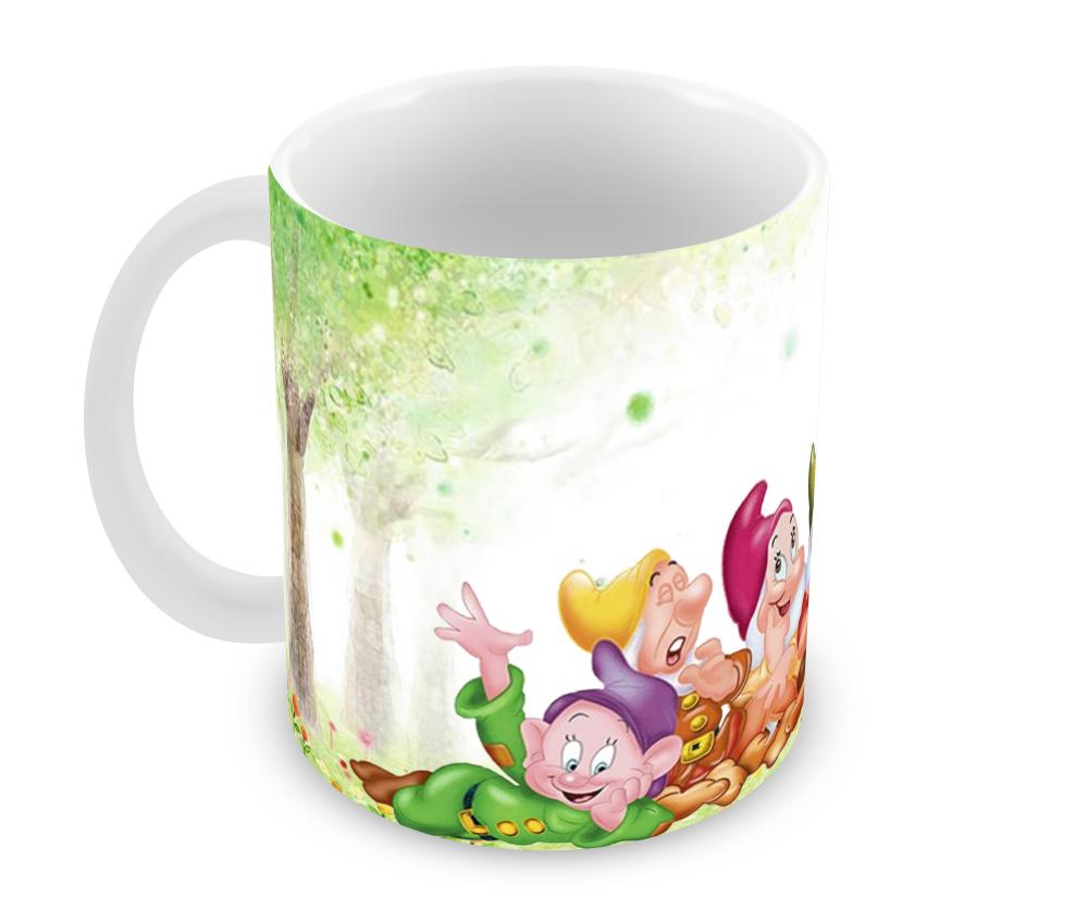 Caneca Polímero 7 anões Personalizada