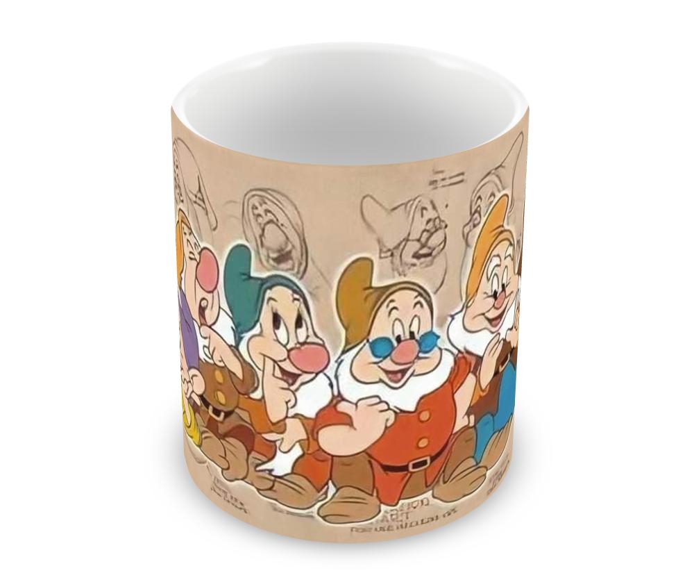 Caneca Polímero 7 anões Personalizada