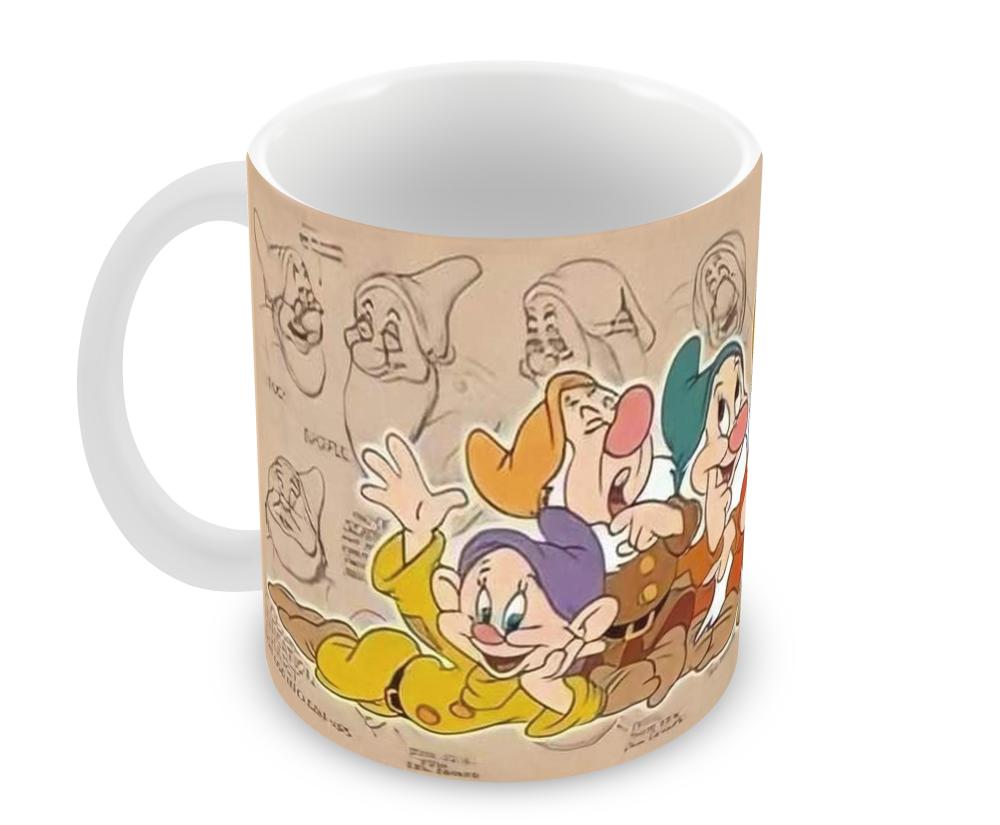 Caneca Polímero 7 anões Personalizada