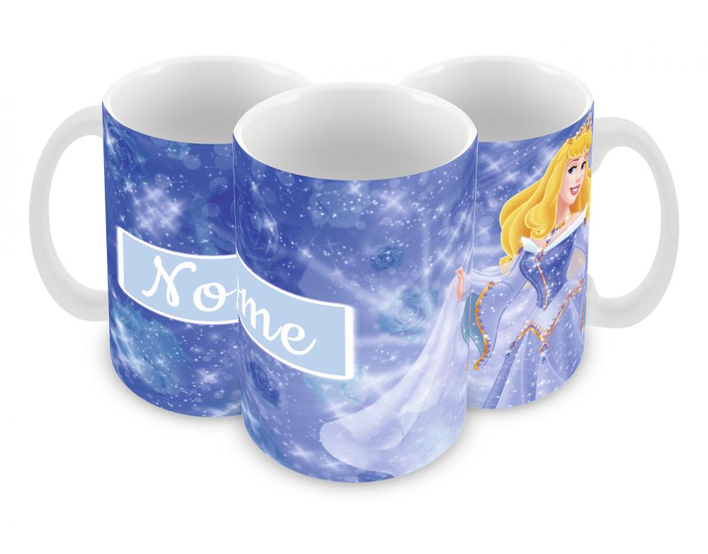 Caneca Polímero A bela Adormecida Personalizada