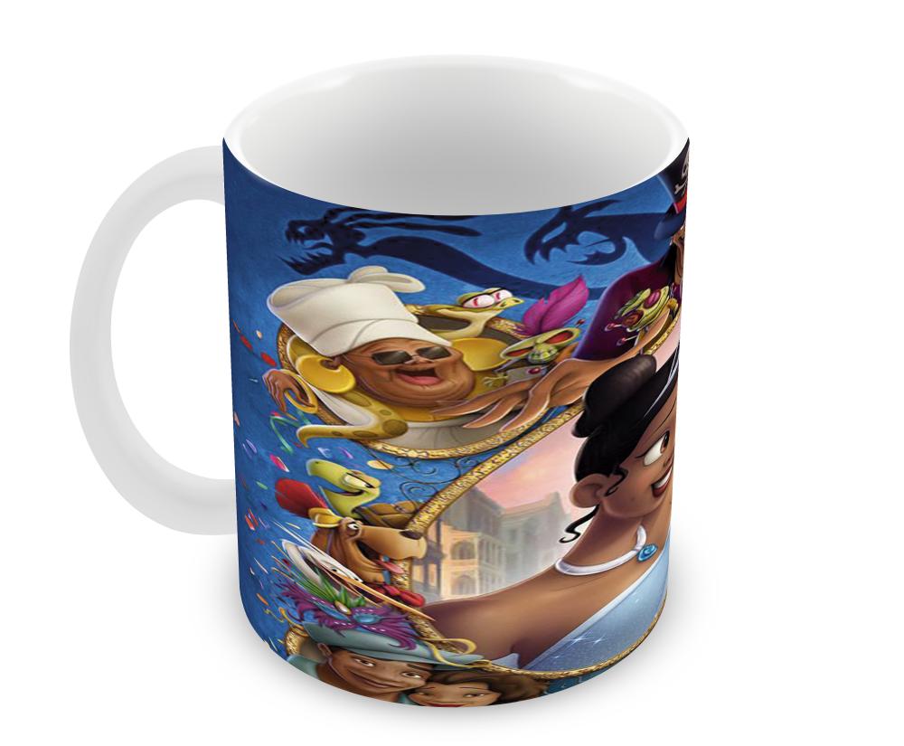 Caneca Polímero A Princesa e o Sapo Personalizada