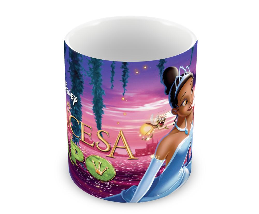 Caneca Polímero A Princesa e o Sapo Personalizada