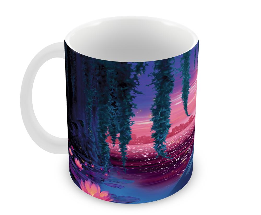 Caneca Polímero A Princesa e o Sapo Personalizada
