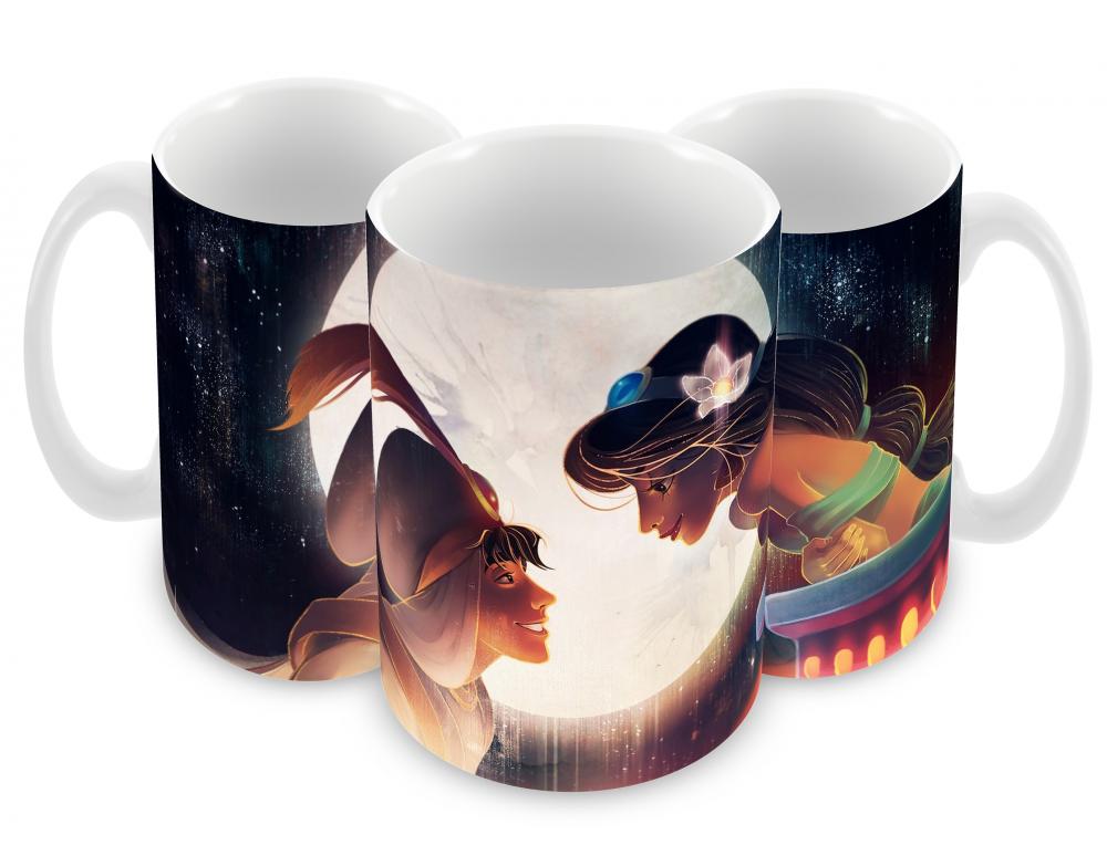 Caneca Polímero Aladdin Personalizada