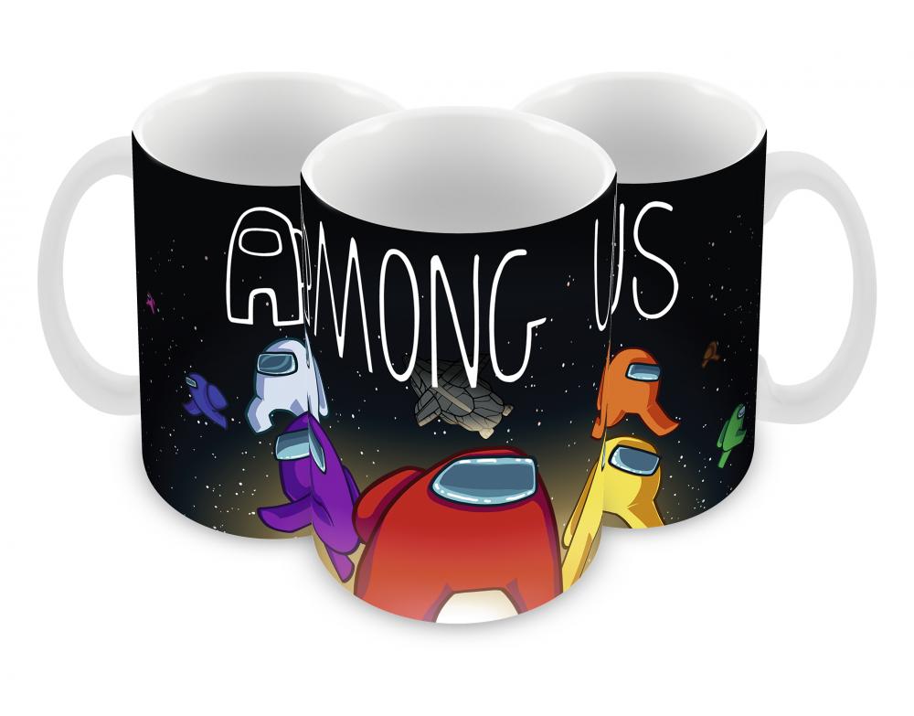 Caneca Polímero Among us Personalizada