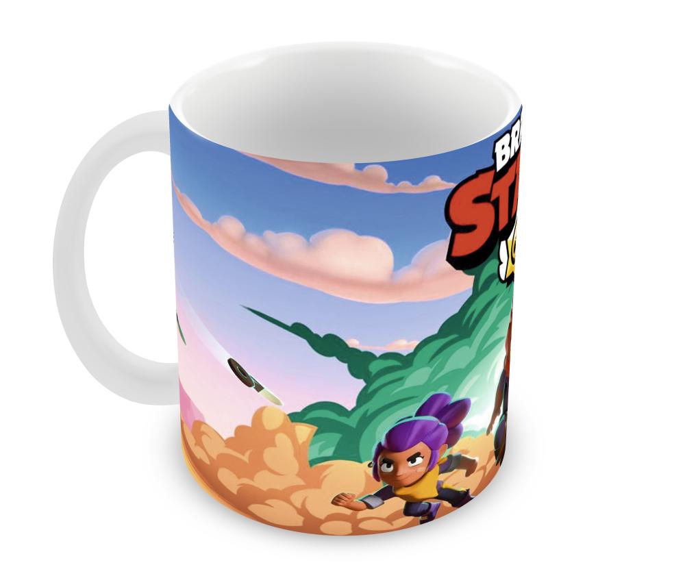 Caneca Polímero Brawl Stars Personalizada