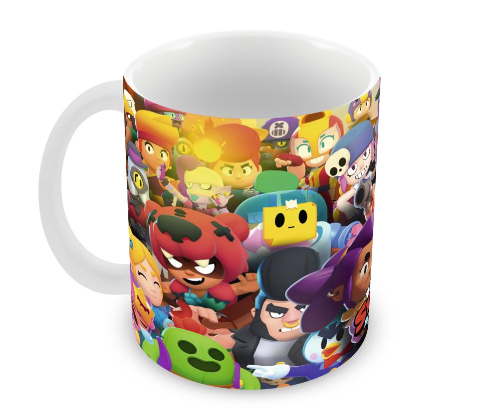 Caneca Polímero Brawl Stars Personalizada