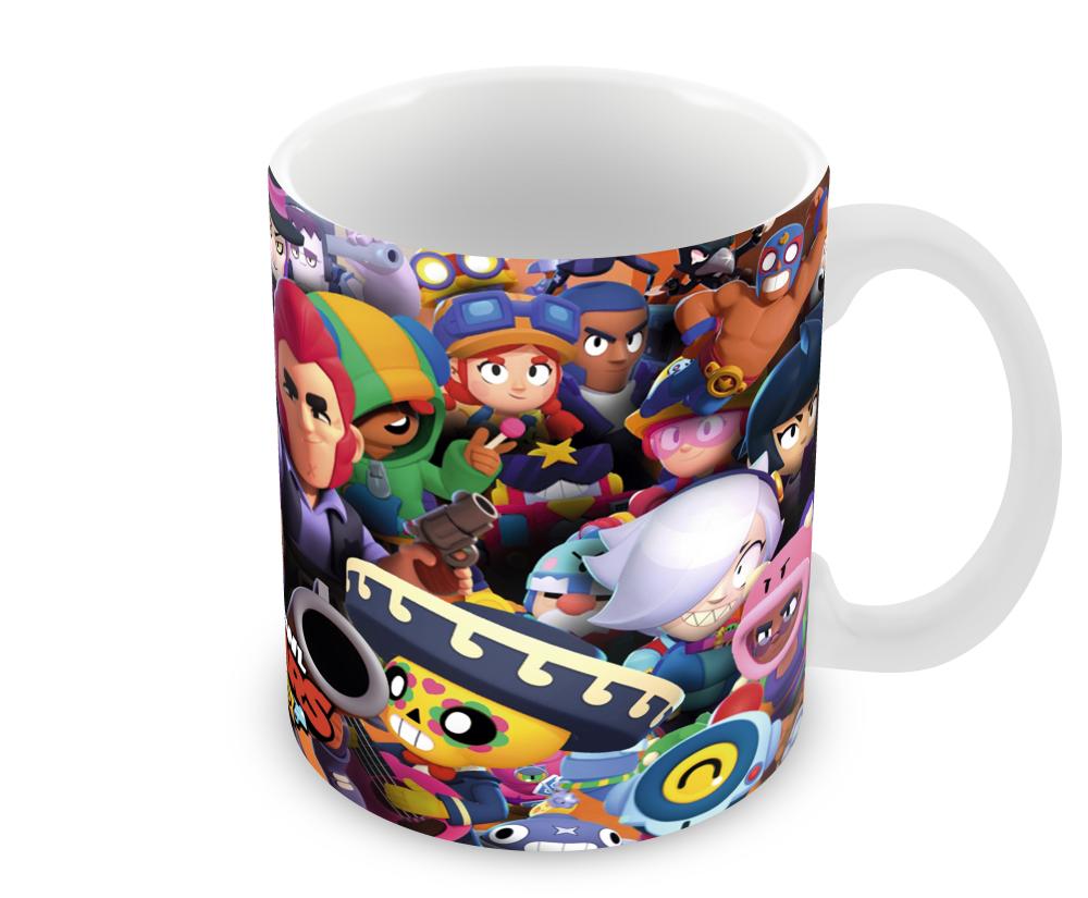 Caneca Polímero Brawl Stars Personalizada