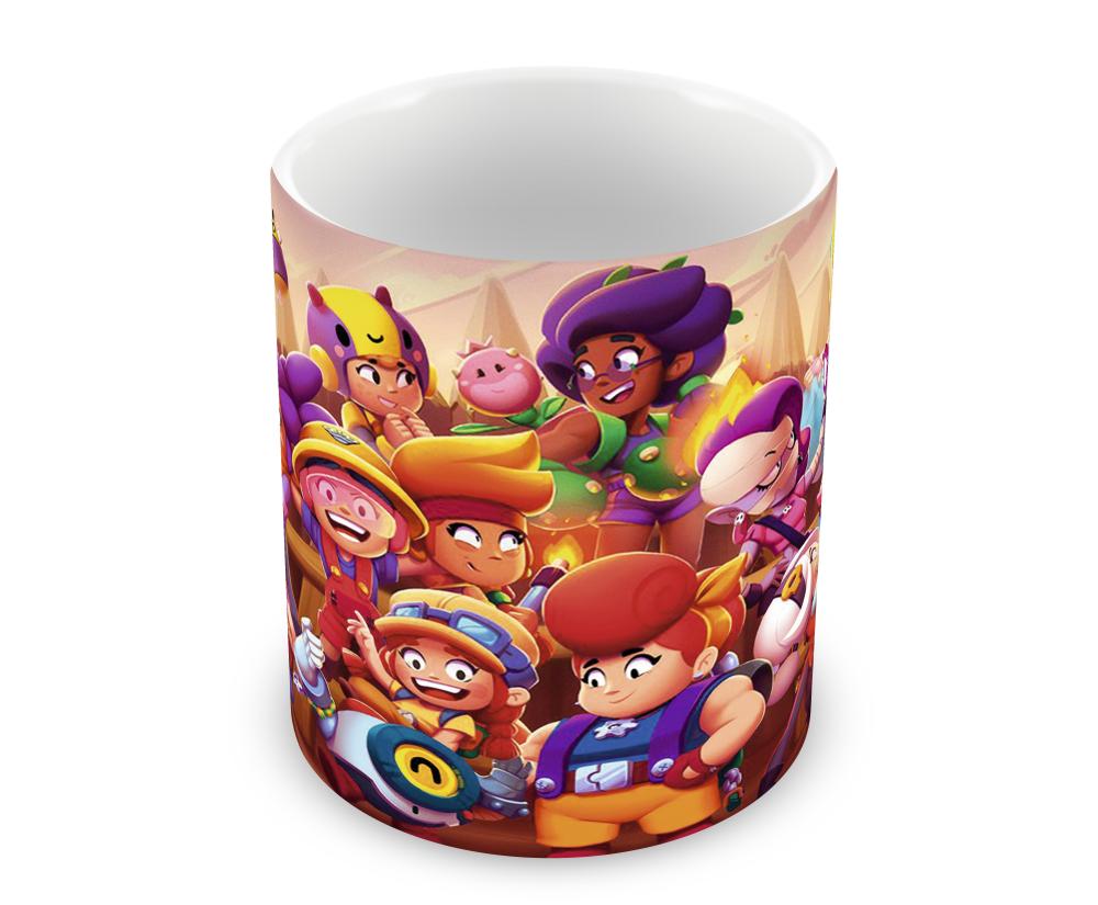 Caneca Polímero Brawl Stars Personalizada