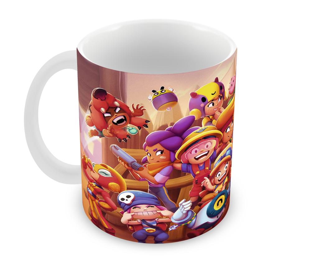 Caneca Polímero Brawl Stars Personalizada