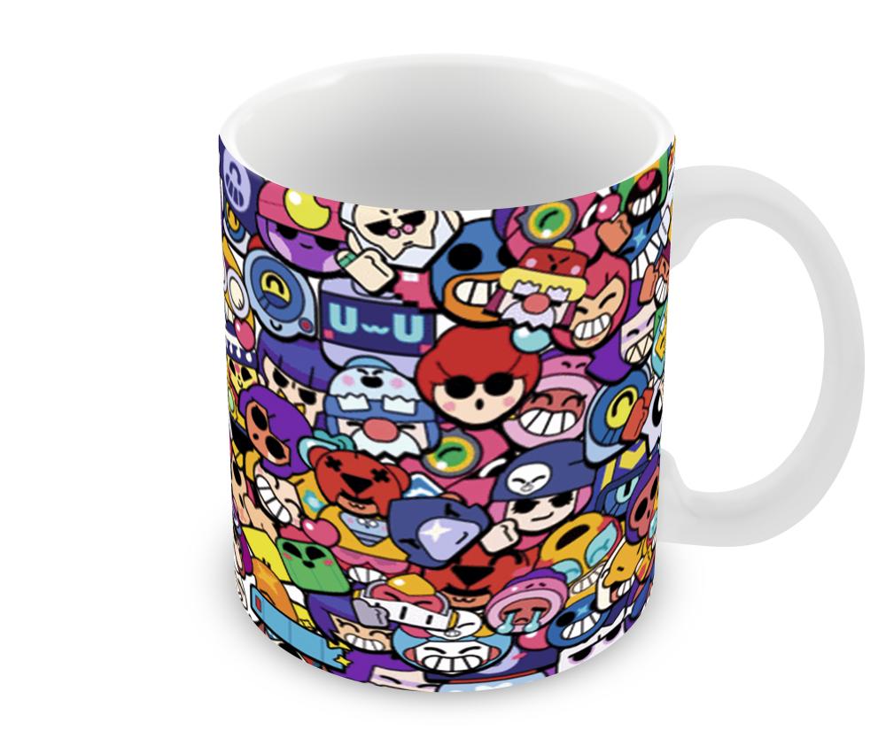 Caneca Polímero Brawl Stars Personalizada