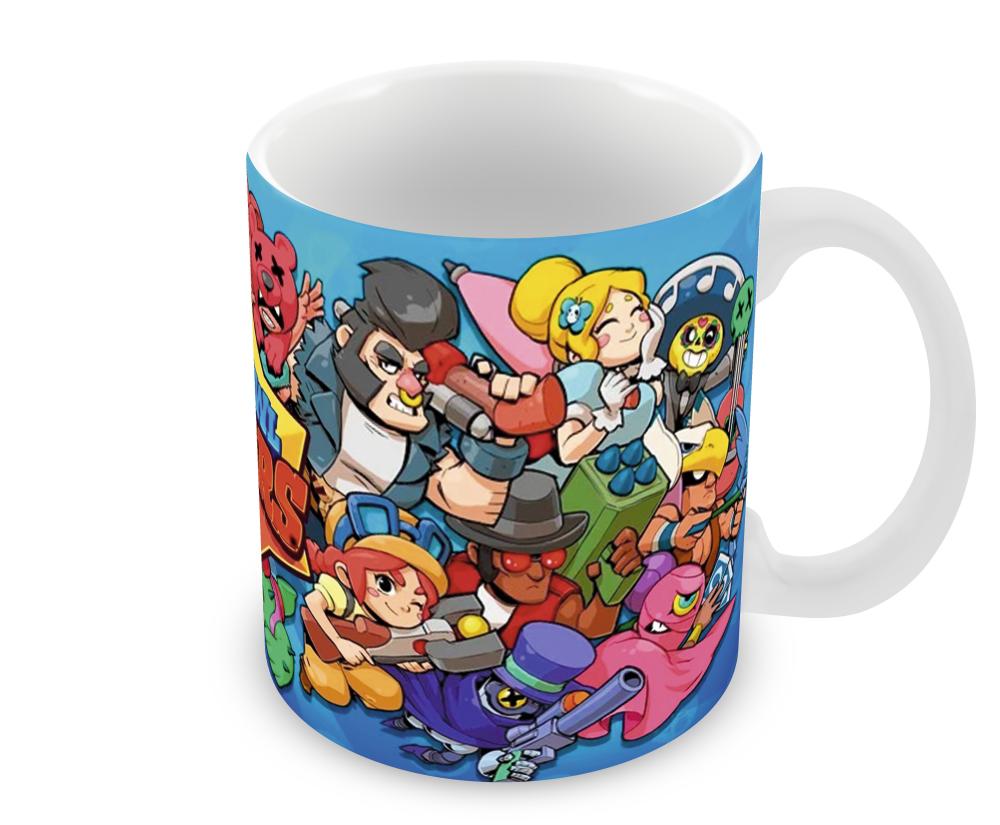Caneca Polímero Brawl Stars Personalizada