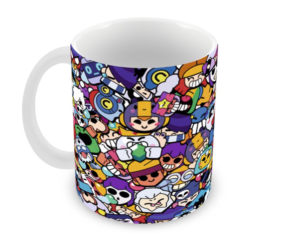 Caneca Polímero Brawl Stars Personalizada