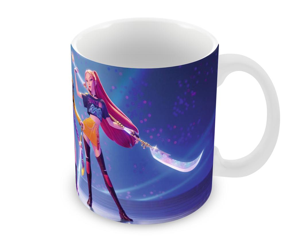 Caneca Polímero Guerreiras do K-Pop Personalizada